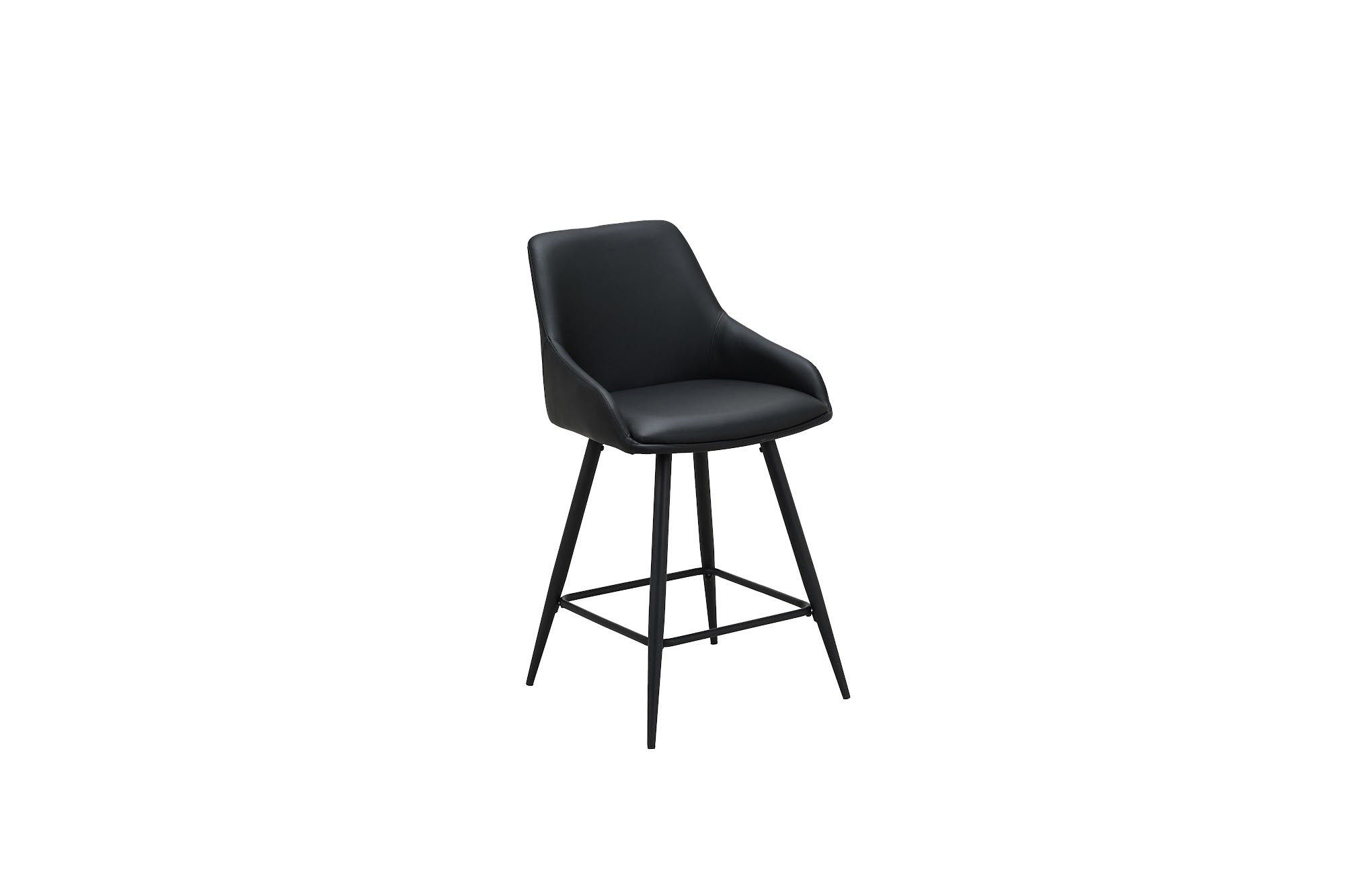 Ashton Bar Stool Black (Set of 2)