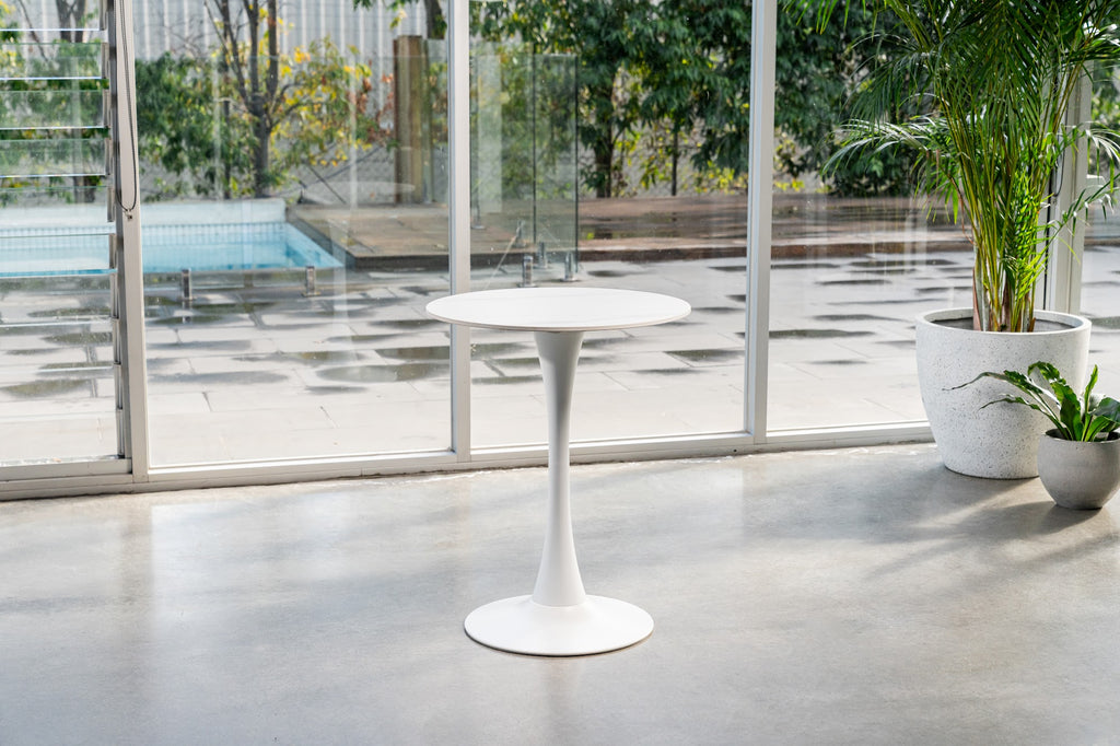 Scandi Small Dining Table Snow White - image 3