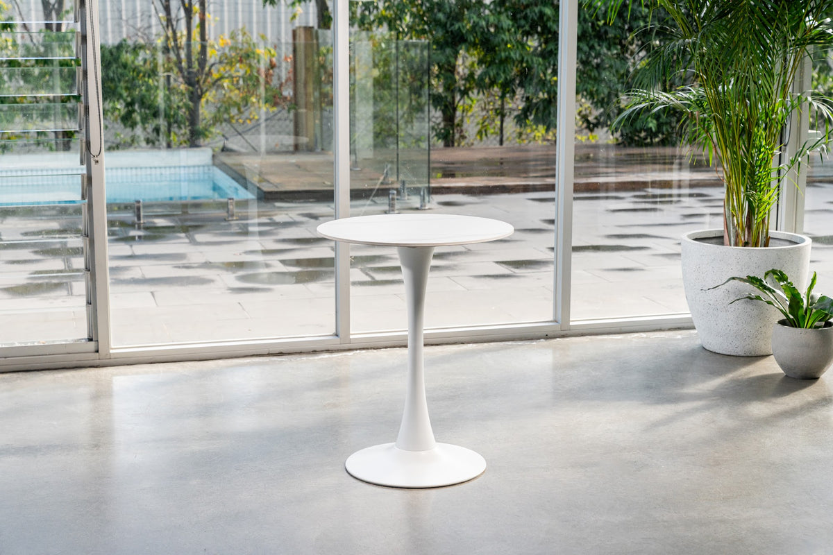 Scandi Small Dining Table Snow White - image 3