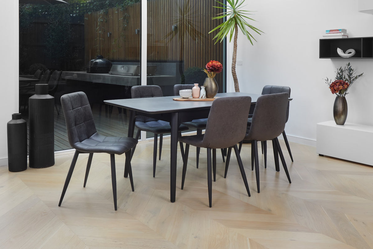 Nikita Extension Dining Table Bulgarian Grey - image 16