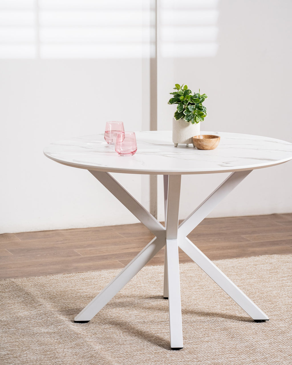 Villa Dining Table White Marble - image 9