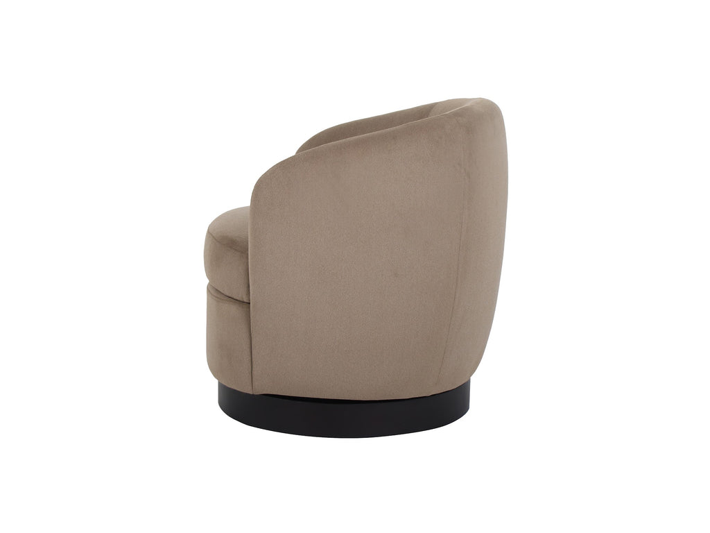 Belize Swivel Occasional Chair Latte - image 12