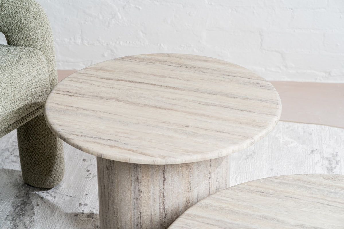 Seoul Side Table Grey Marble - image 18