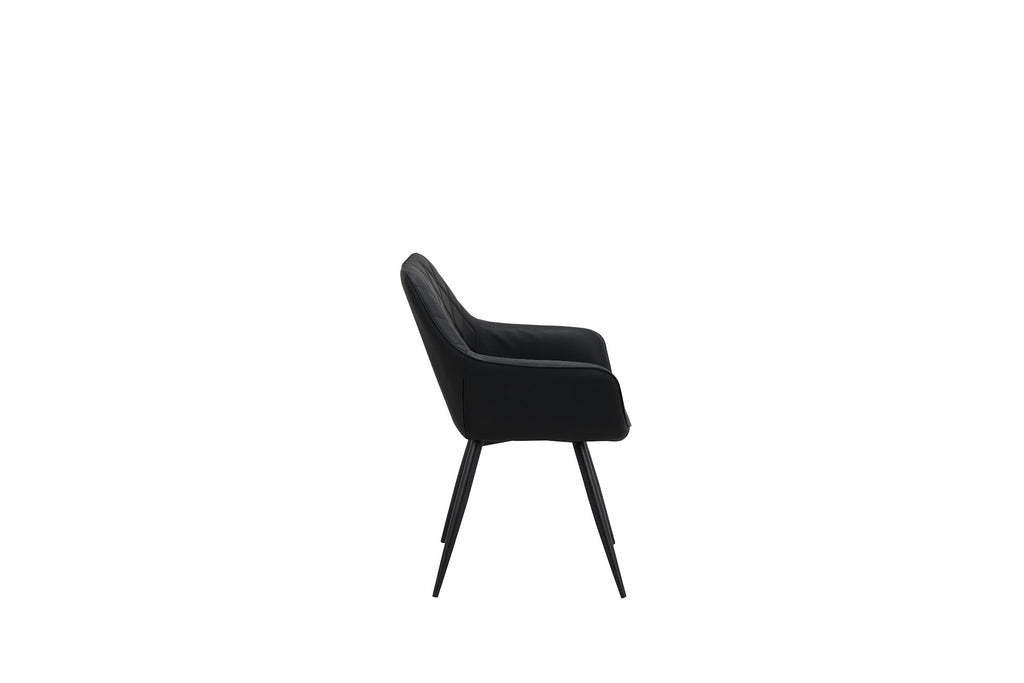 Zeus Dining Chair Black (Set of 2) - image 3