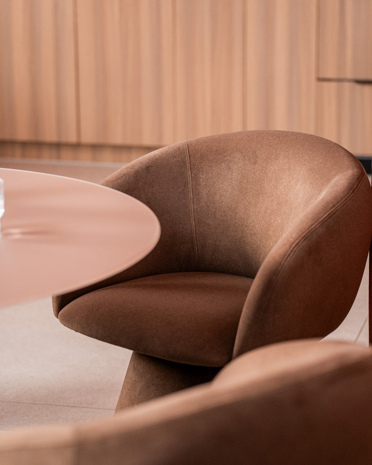 Rimini Dining Table Matte Chestnut - image 23