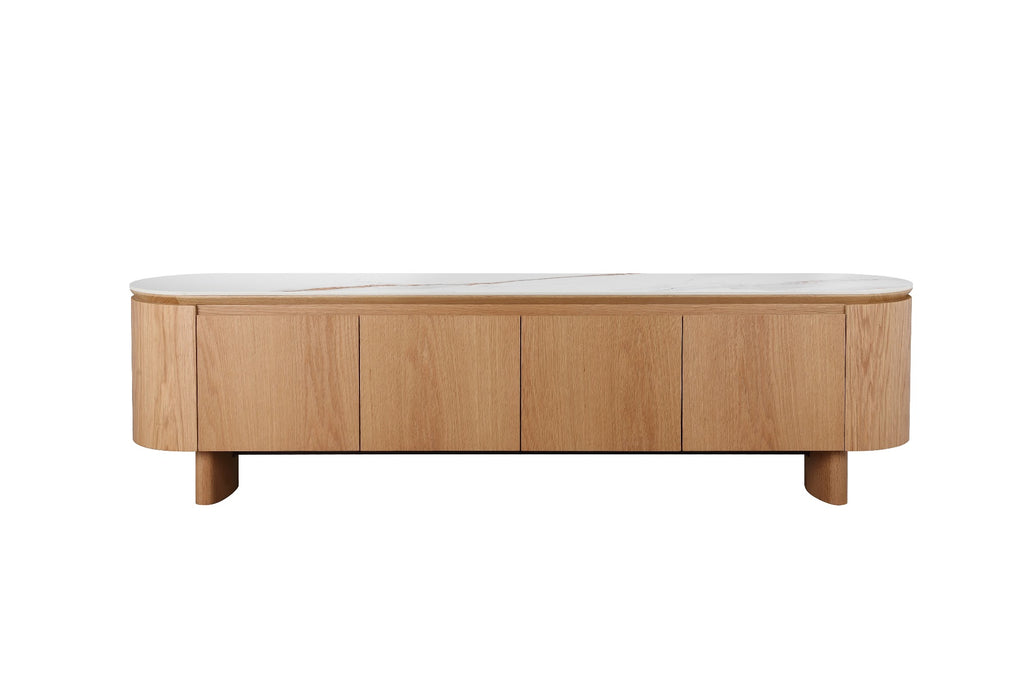 Lucerne TV Unit Natural With Ceramic - image 3