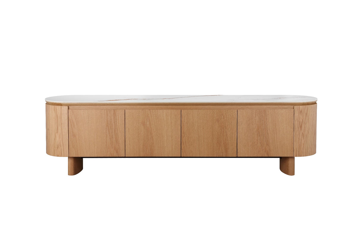Lucerne TV Unit Natural With Ceramic - image 3