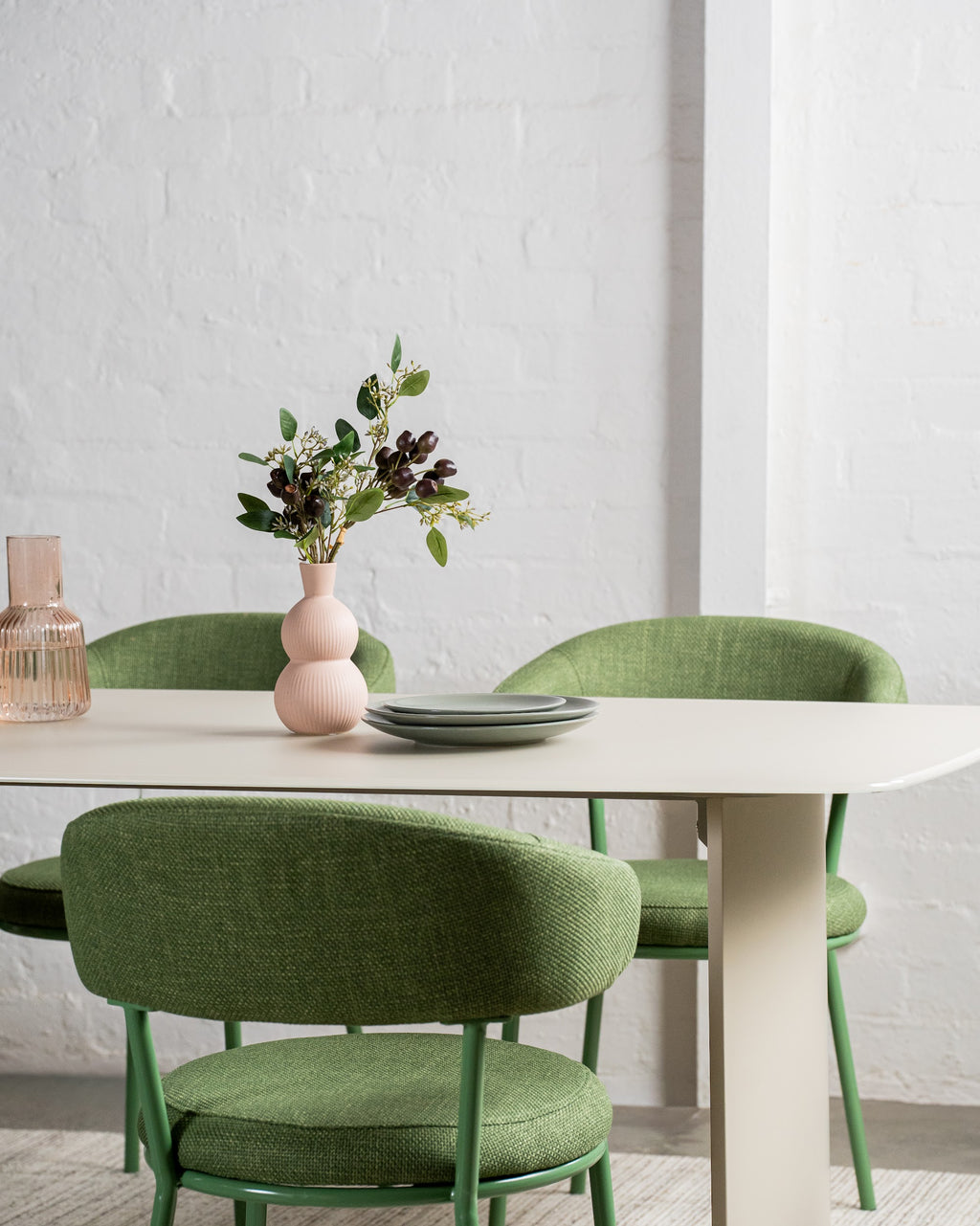 Vardo Dining Table Matte Tofu - image 7