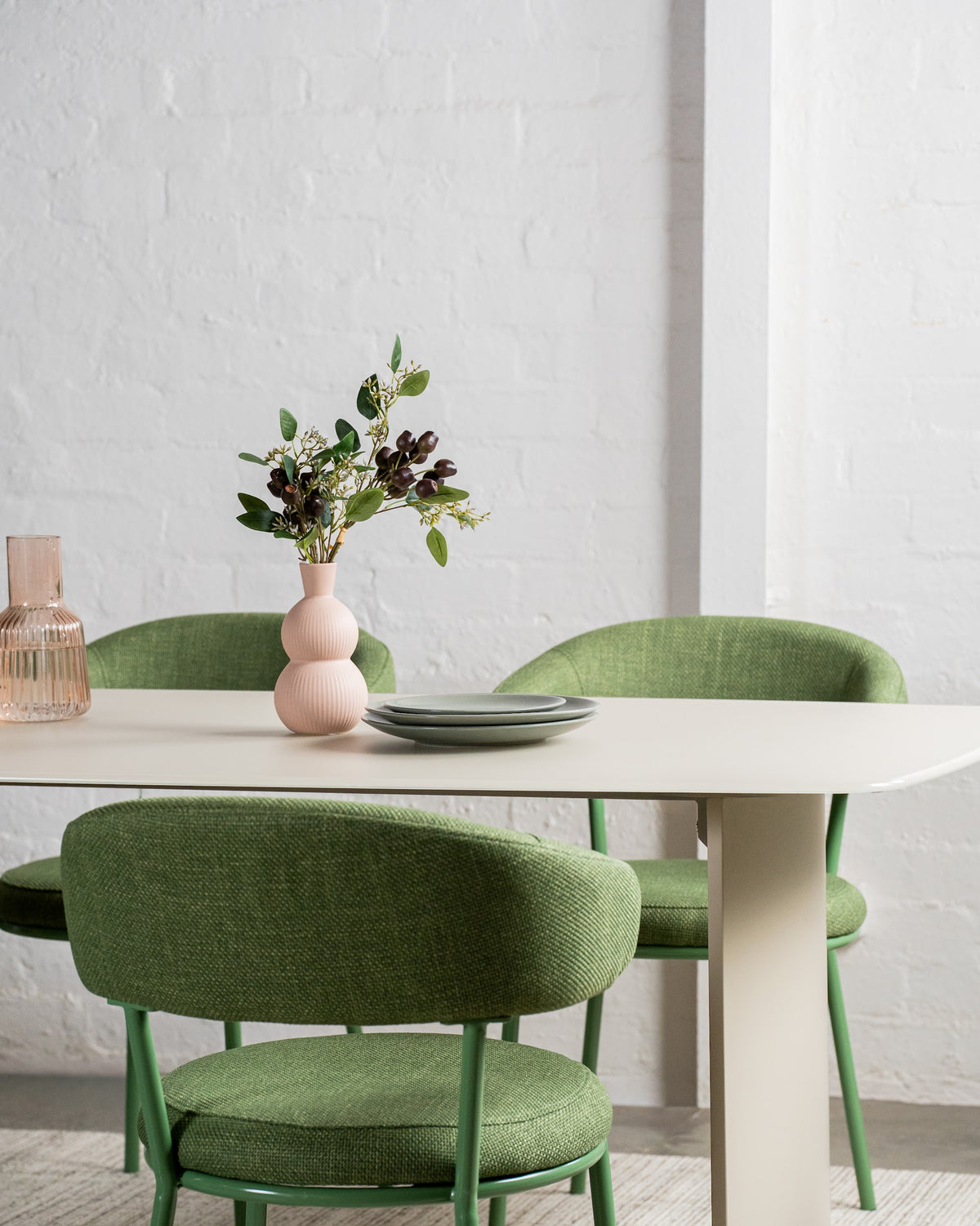 Vardo Dining Table Matte Tofu - image 7
