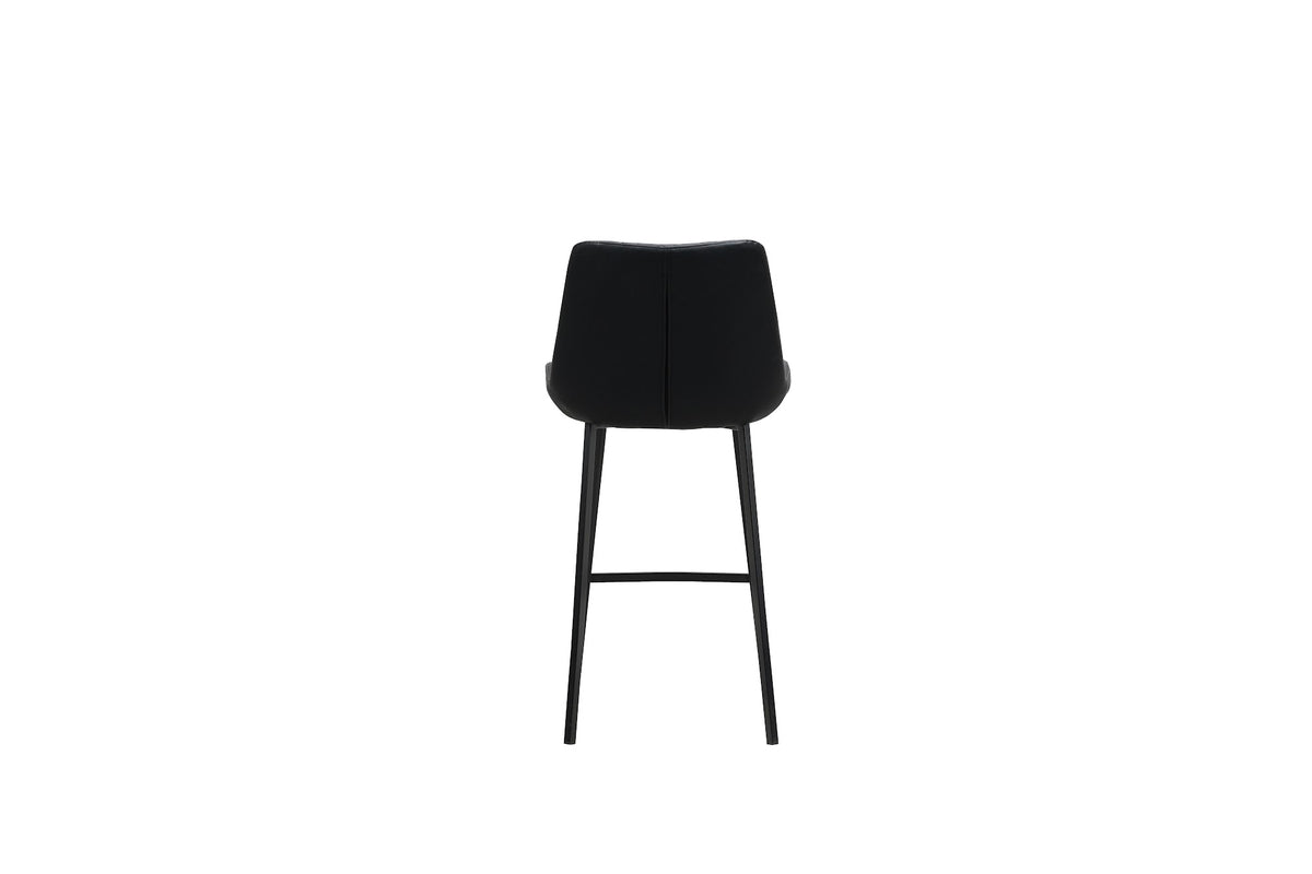 Flynn Bar Stool Black (Set of 2) - image 4