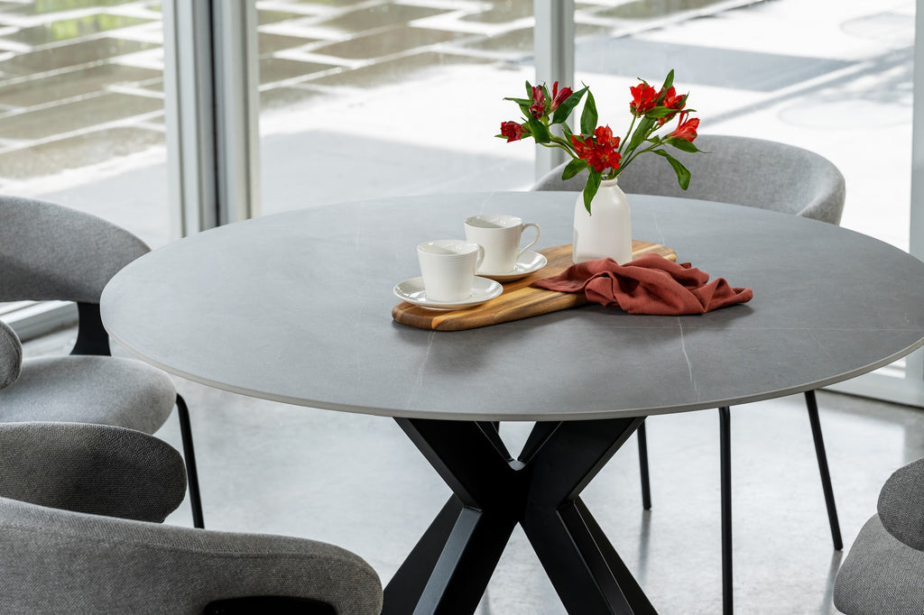 Venice Round Dining Table Bulgarian Grey - image 30