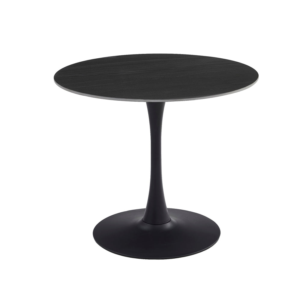 Scandi Medium Dining Table Black Sand - image 2