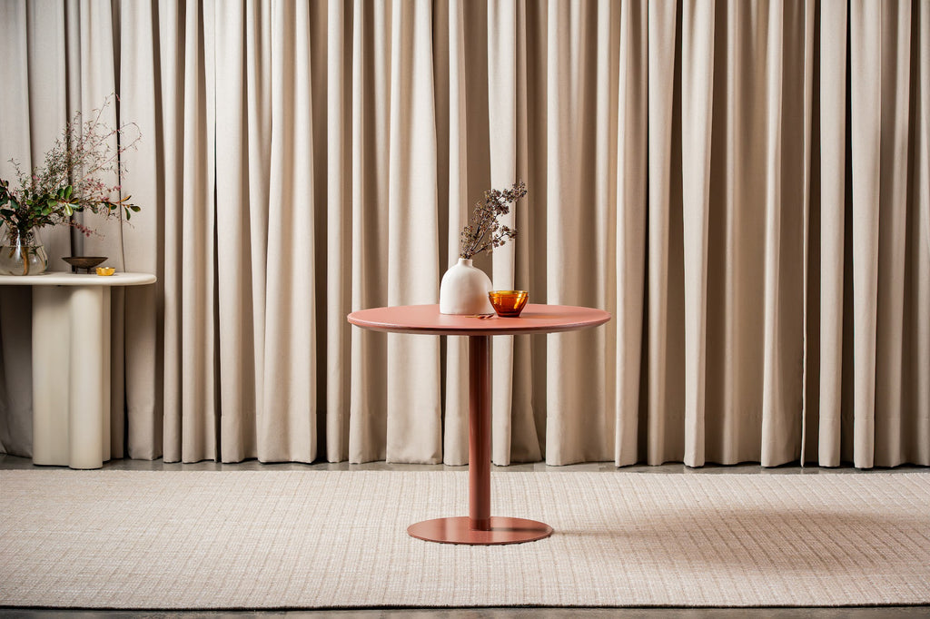 Positano Dining Table Matte Dusty Rose - image 3