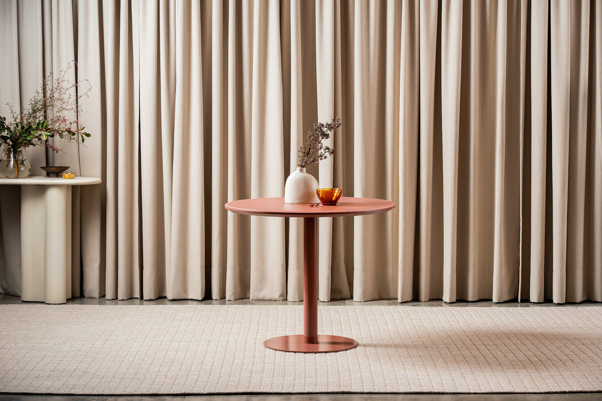 Positano Dining Table Matte Dusty Rose - image 3