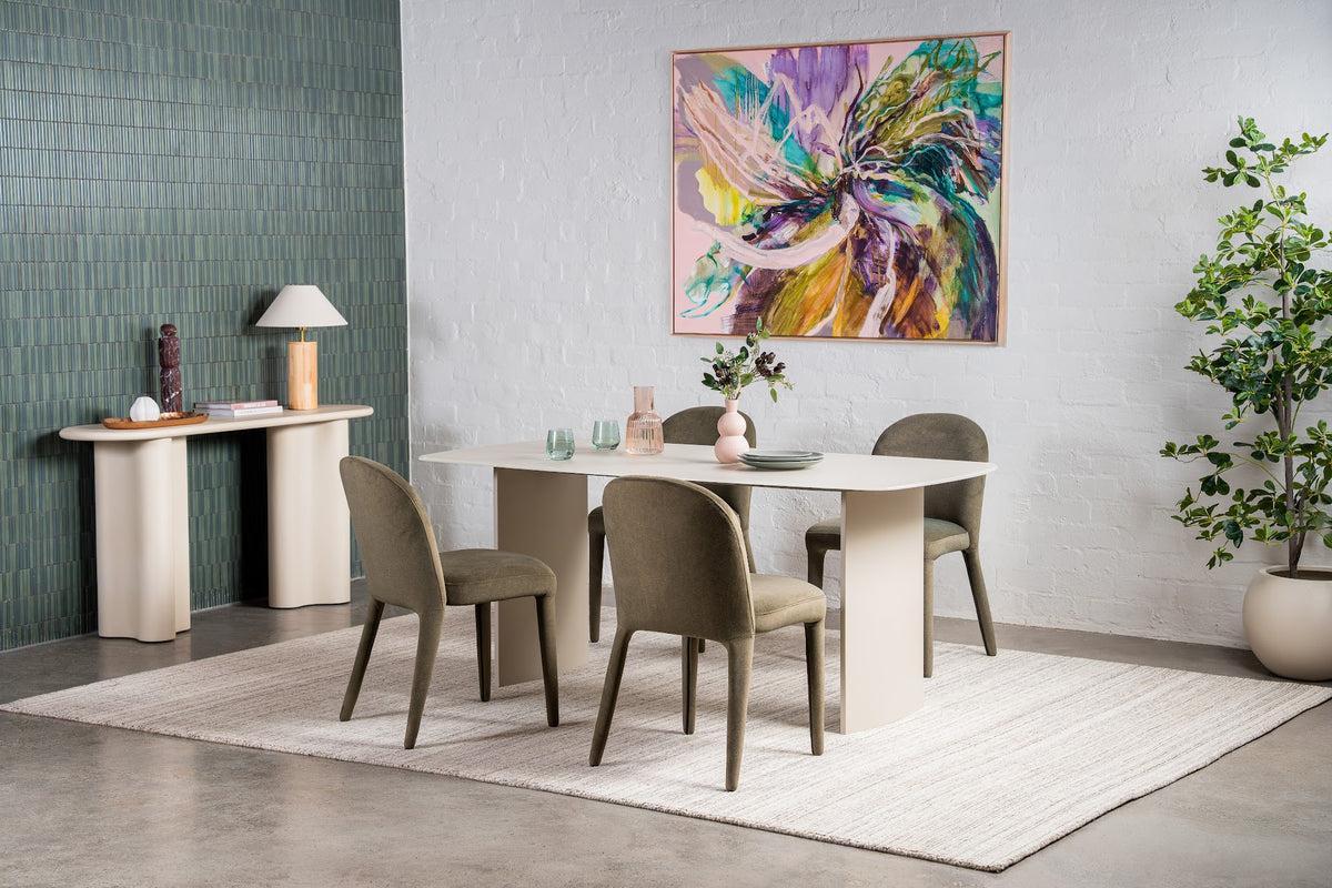 Vardo Dining Table Matte Tofu - image 20