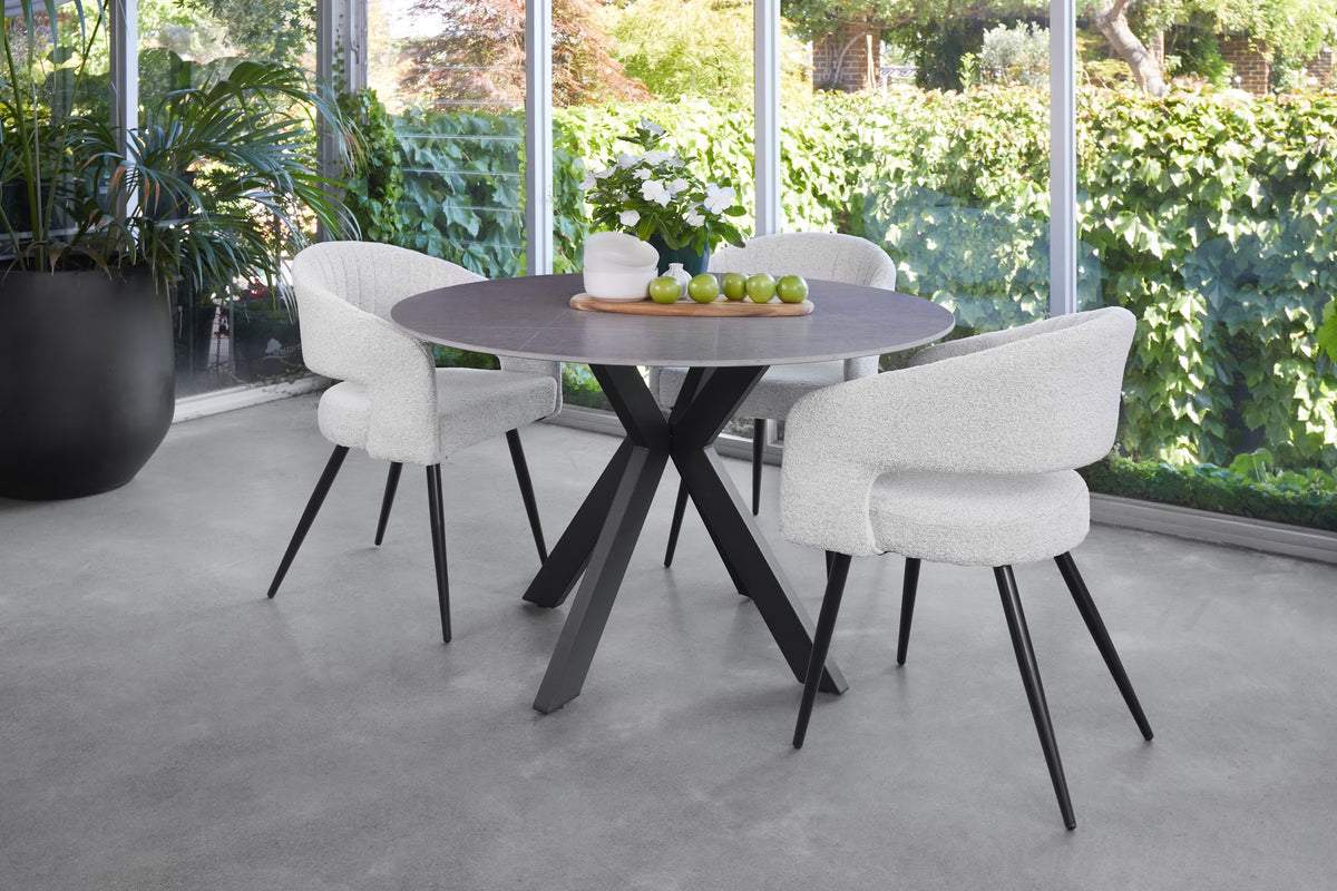 Venice Round Dining Table Bulgarian Grey - image 16