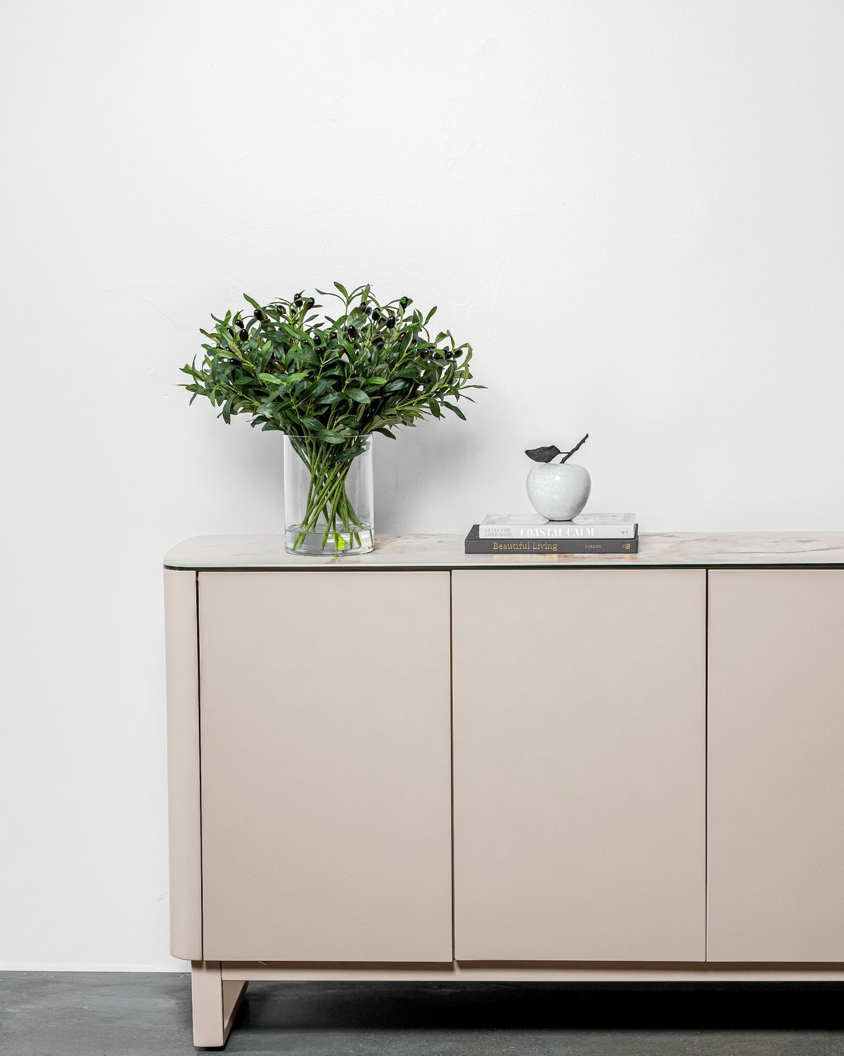 Messina Sideboard Milan White Marble - image 2