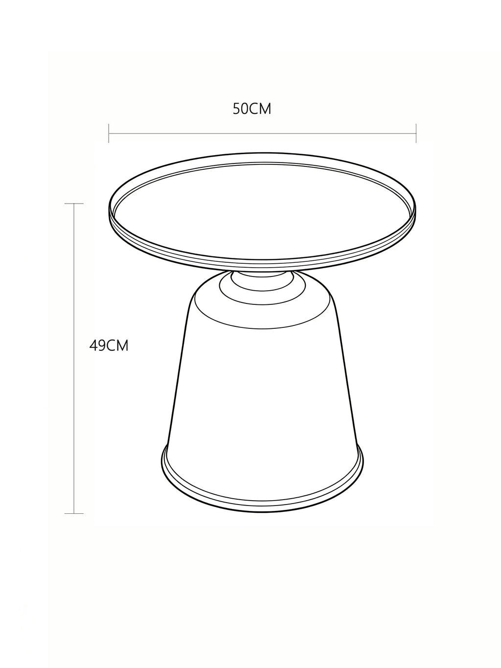 St George Coffee Table Champagne - image 6