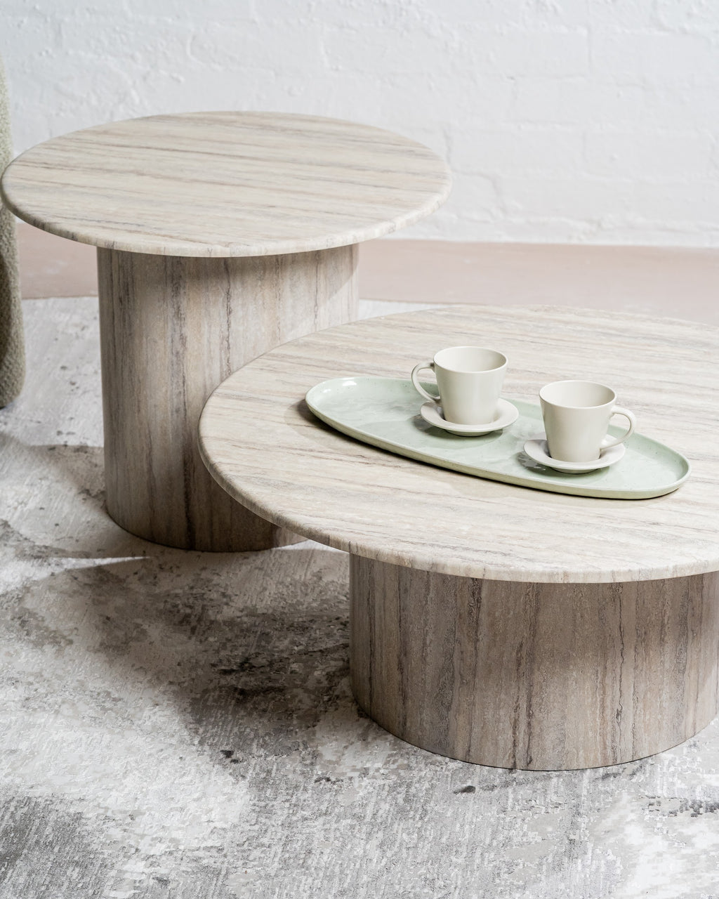 Seoul Side Table Grey Marble - image 17