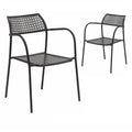 Haven Outdoor Chair Espresso (Set of 2) - image 1