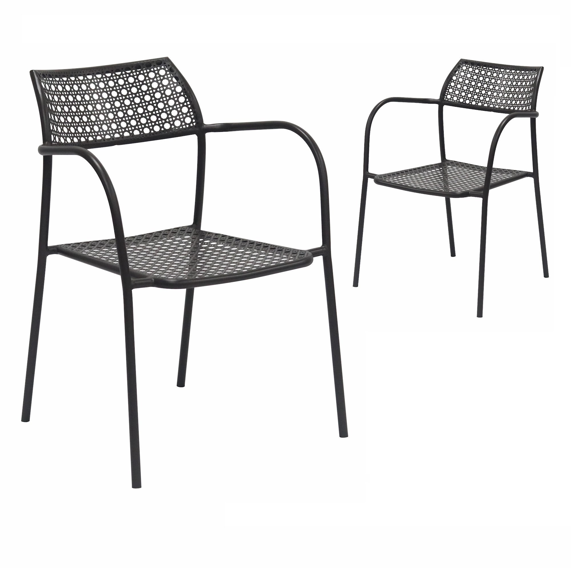 Haven Outdoor Chair Espresso (Set of 2) - image 1