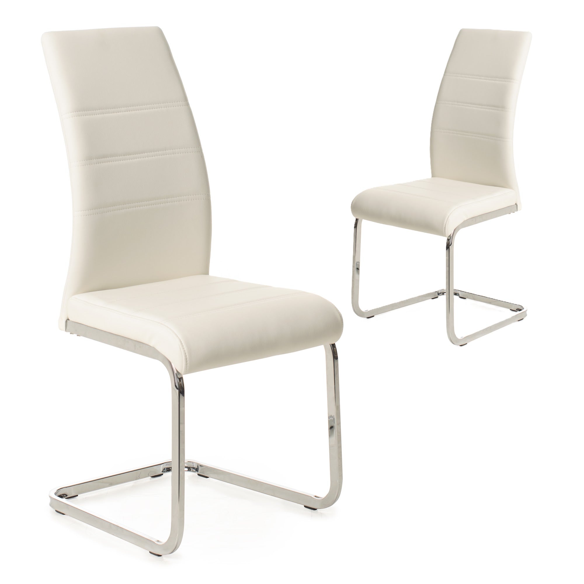Chara Dining Chair White  (Set of 2) - image 1