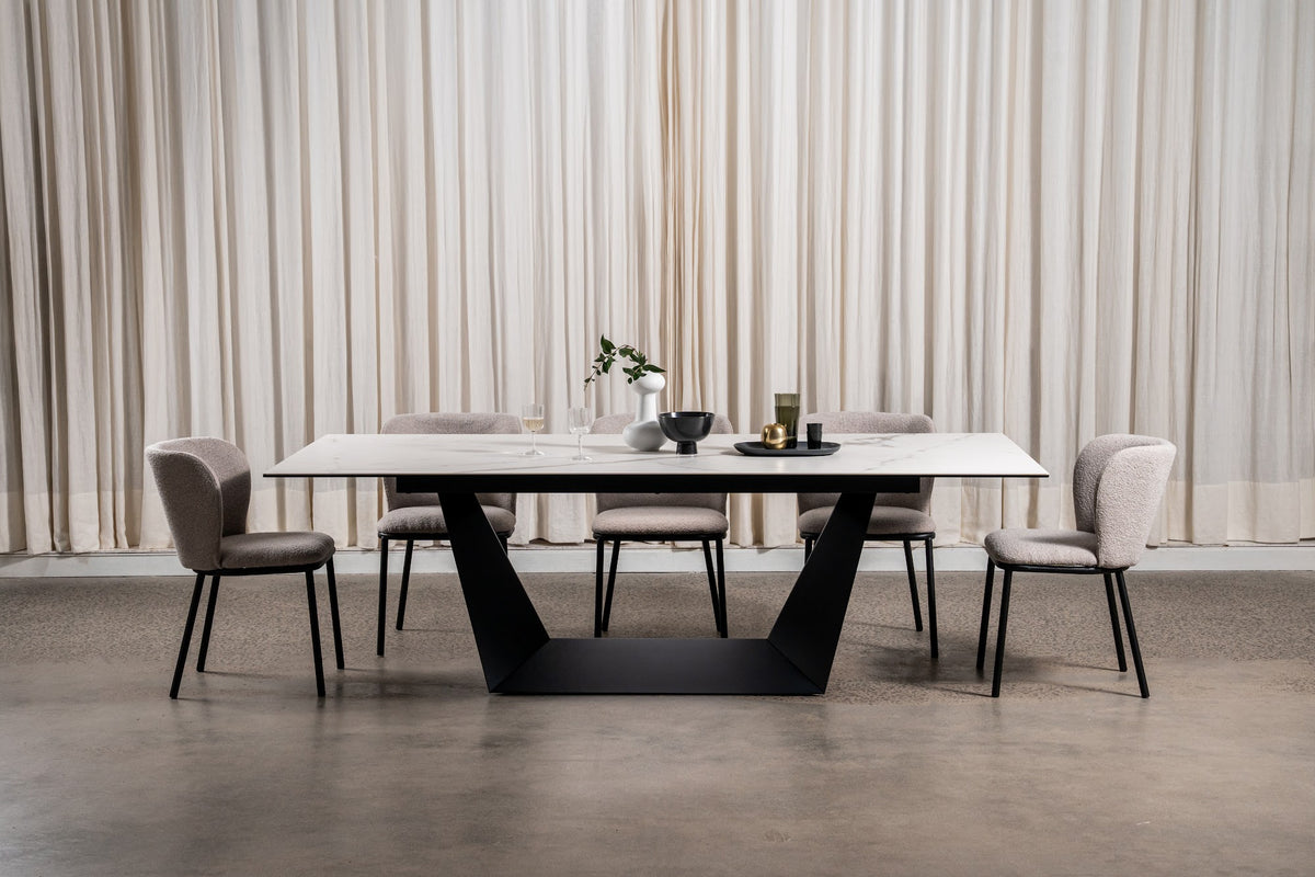 Symphony Fixed Dining Table Marmo Ceramic - image 13