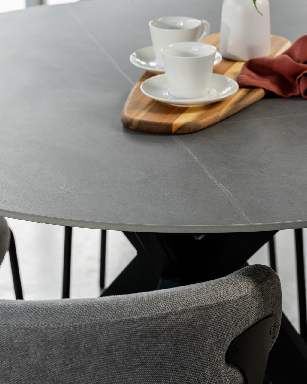 Venice Round Dining Table Bulgarian Grey - image 25