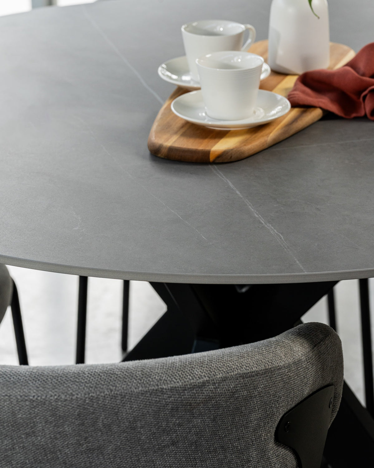Venice Round Dining Table Bulgarian Grey - image 25