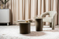 Jaffa Side Table Matte Khaki