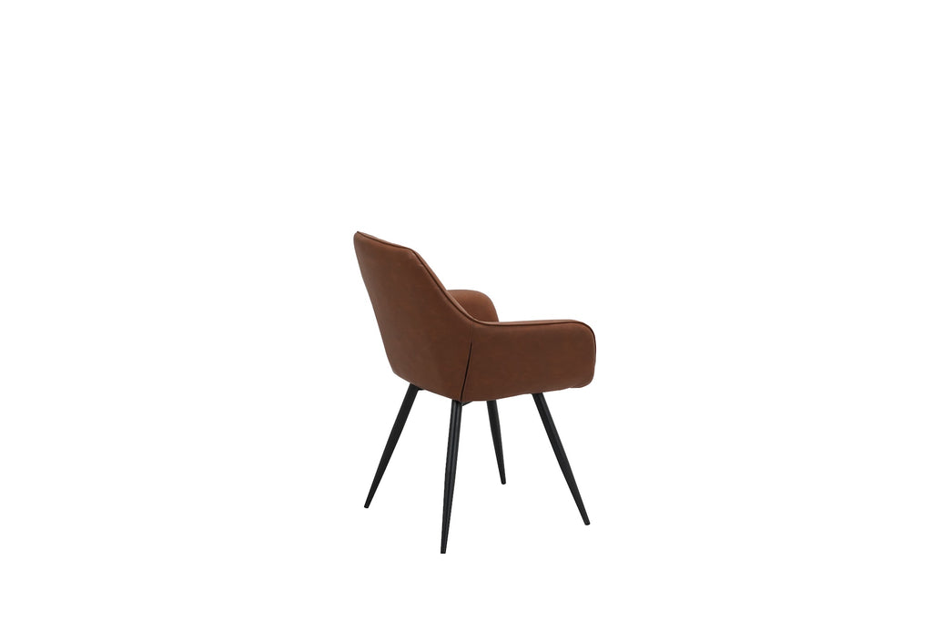 Zeus Dining Chair Cognac (Set of 2) - image 3