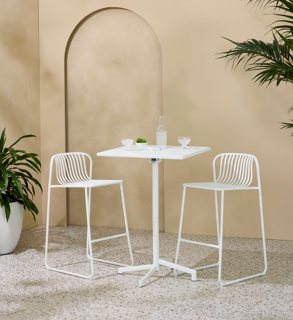 Swiss Bar Chair White (Set of 2) - image 10
