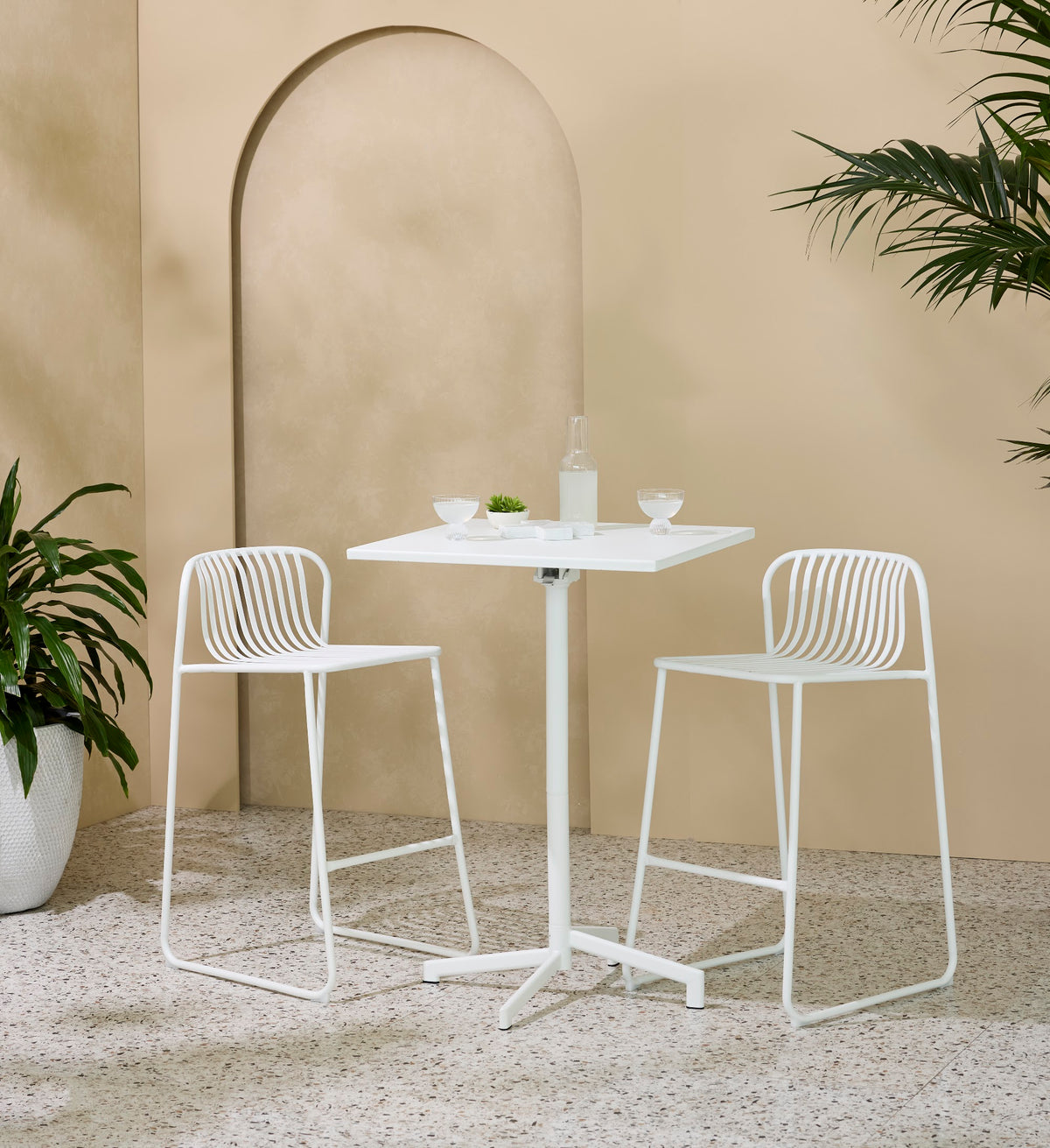Swiss Bar Chair White (Set of 2) - image 10