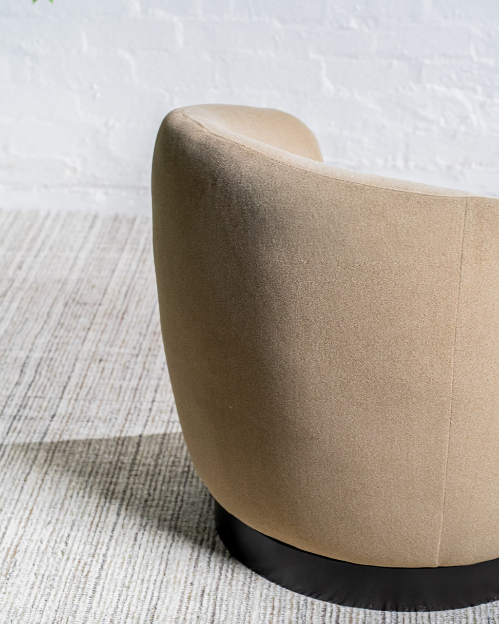 Belize Swivel Occasional Chair Latte - image 8