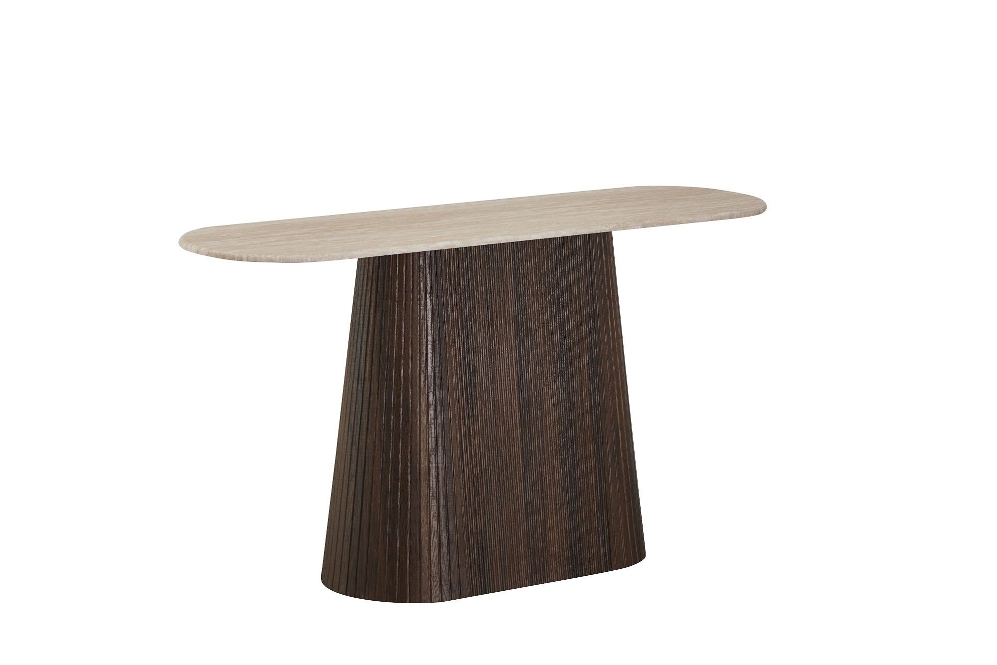 Crete Console Table Travertine - image 11