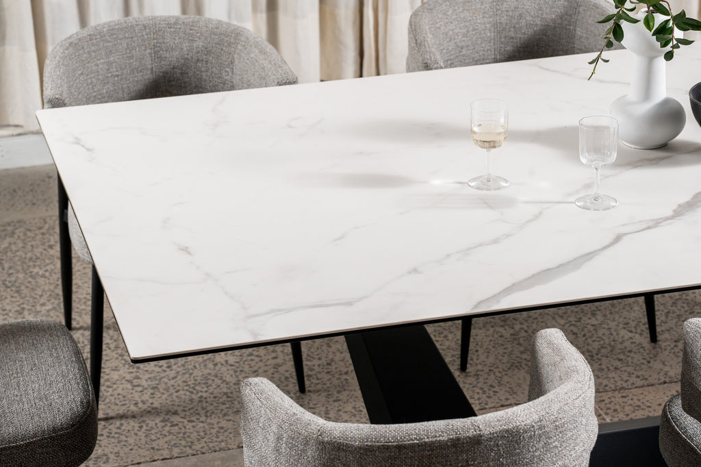 Symphony Fixed Dining Table Marmo Ceramic - image 5