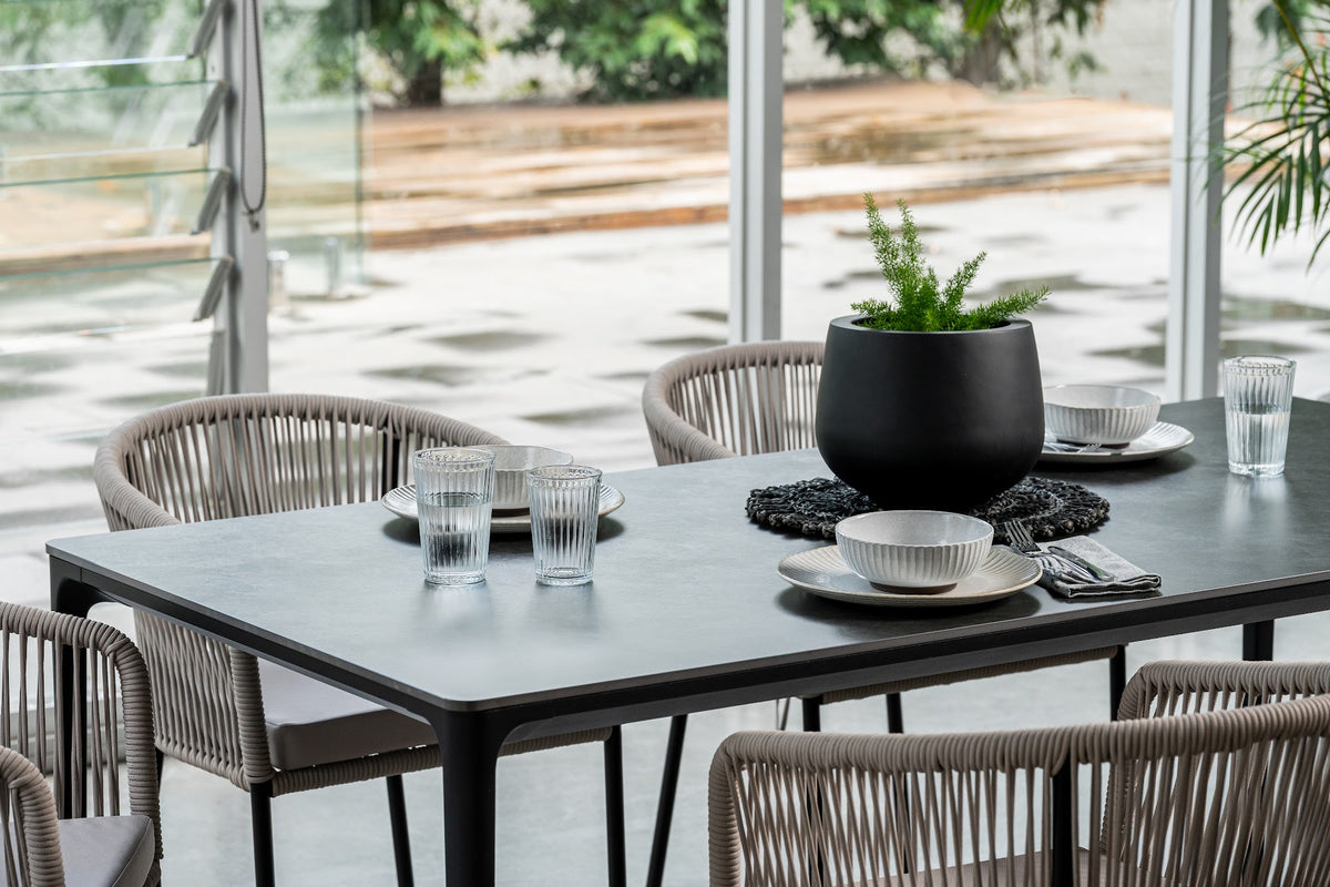 Magnate Dining Table Grey Stone Ceramic - image 39