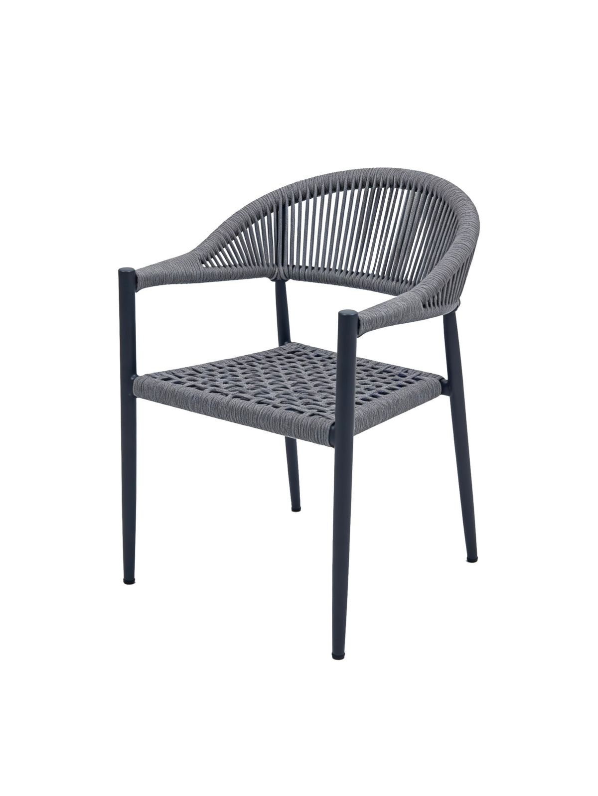 Tobago Dining Chair Charcoal (Set of 2)