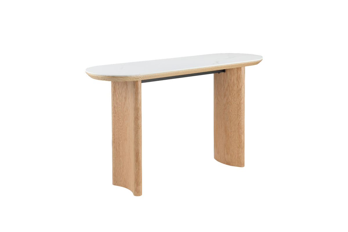 Lucerne Console Table Natural With Ceramic - image 2