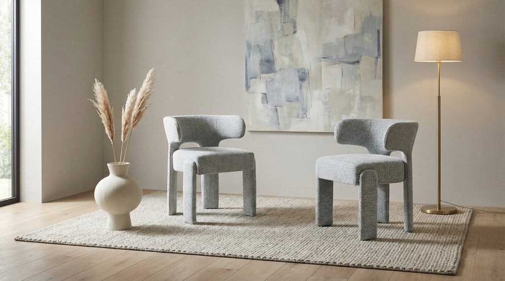 Geneva Dining Chair Blue Grey - image 17