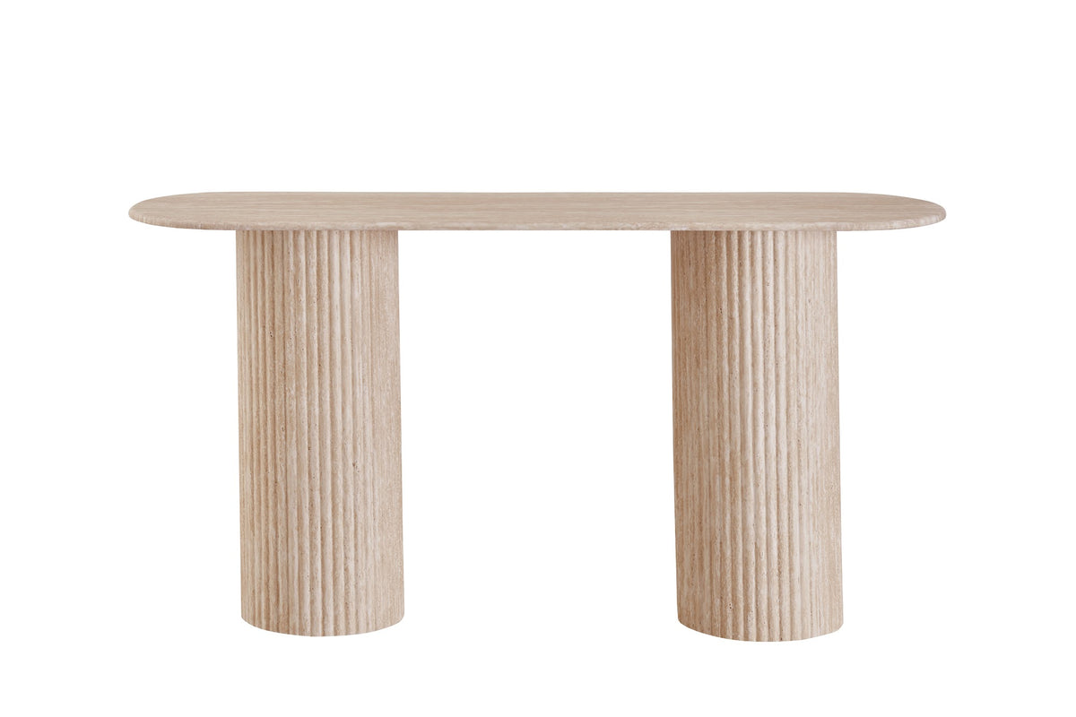 Milos Console Table Limestone - image 11