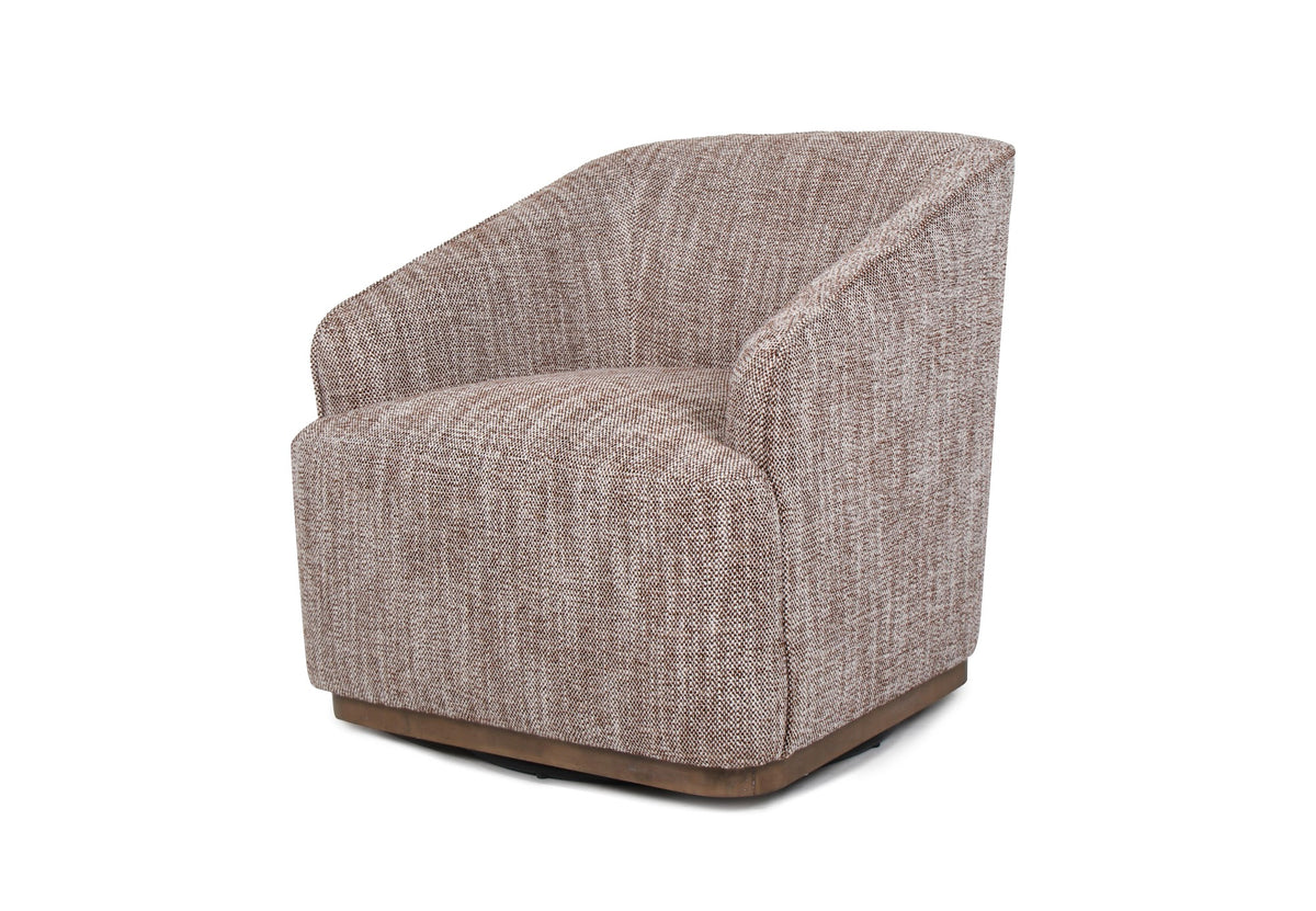 Austin Swivel Occasional Chair Chestnut - image 3
