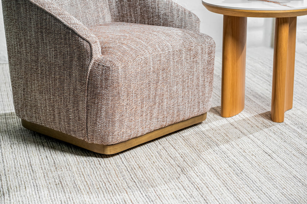 Austin Swivel Occasional Chair Chestnut - image 12