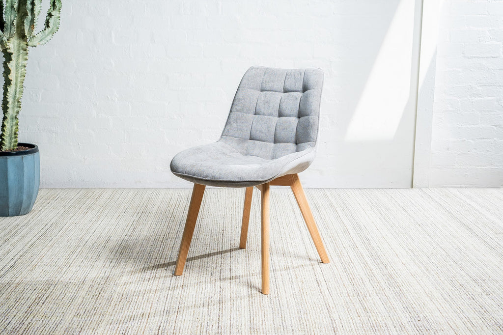 Forest Dining Chair Light Grey/ Natural (Set of 2) - image 8