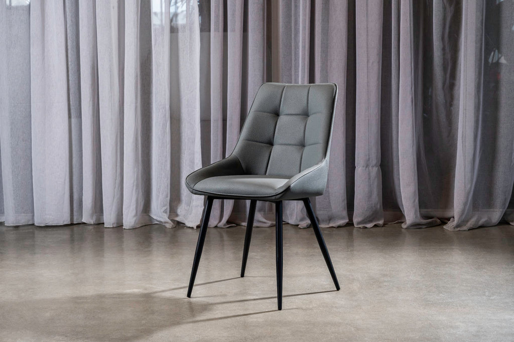 Ruben Dining Chair Charcoal (Set of 2) - image 9
