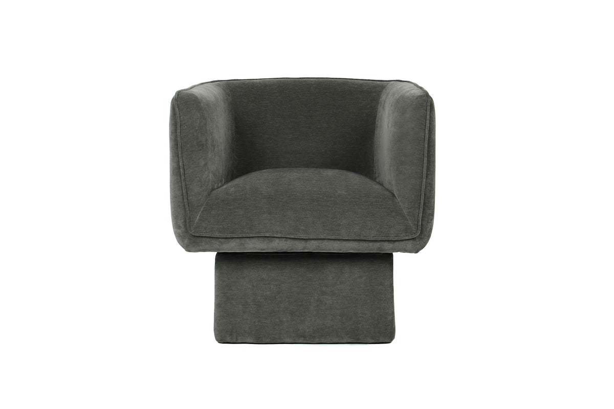 Chloe Swivel Occasional Chair Olive - image 8