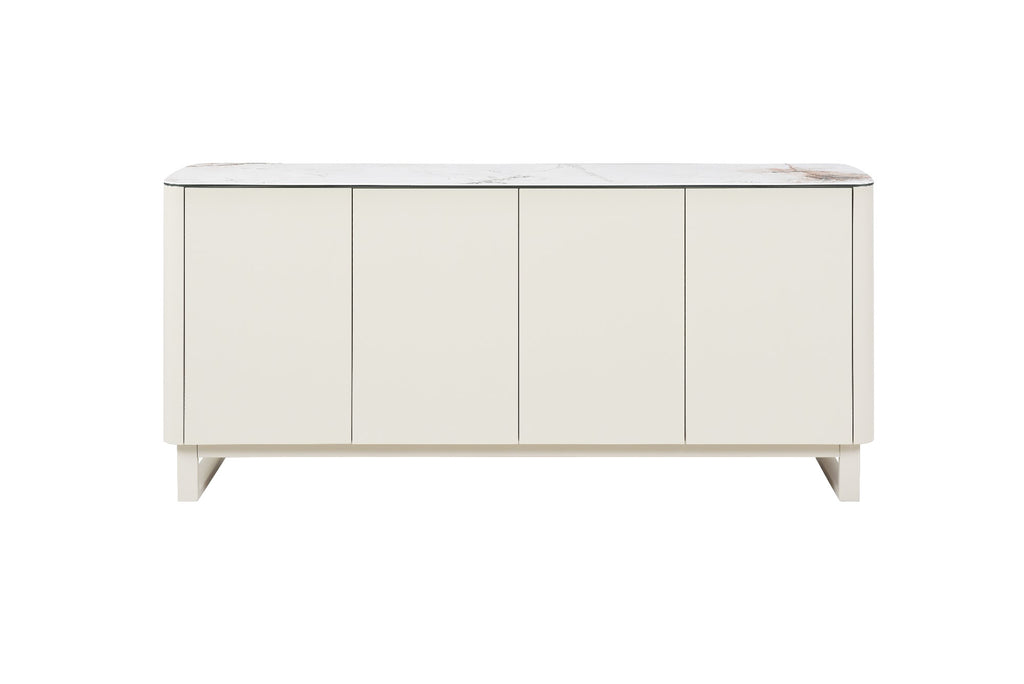 Messina Sideboard Milan White Marble - image 3