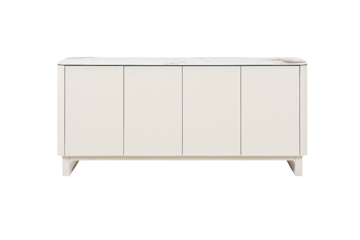 Messina Sideboard Milan White Marble - image 3