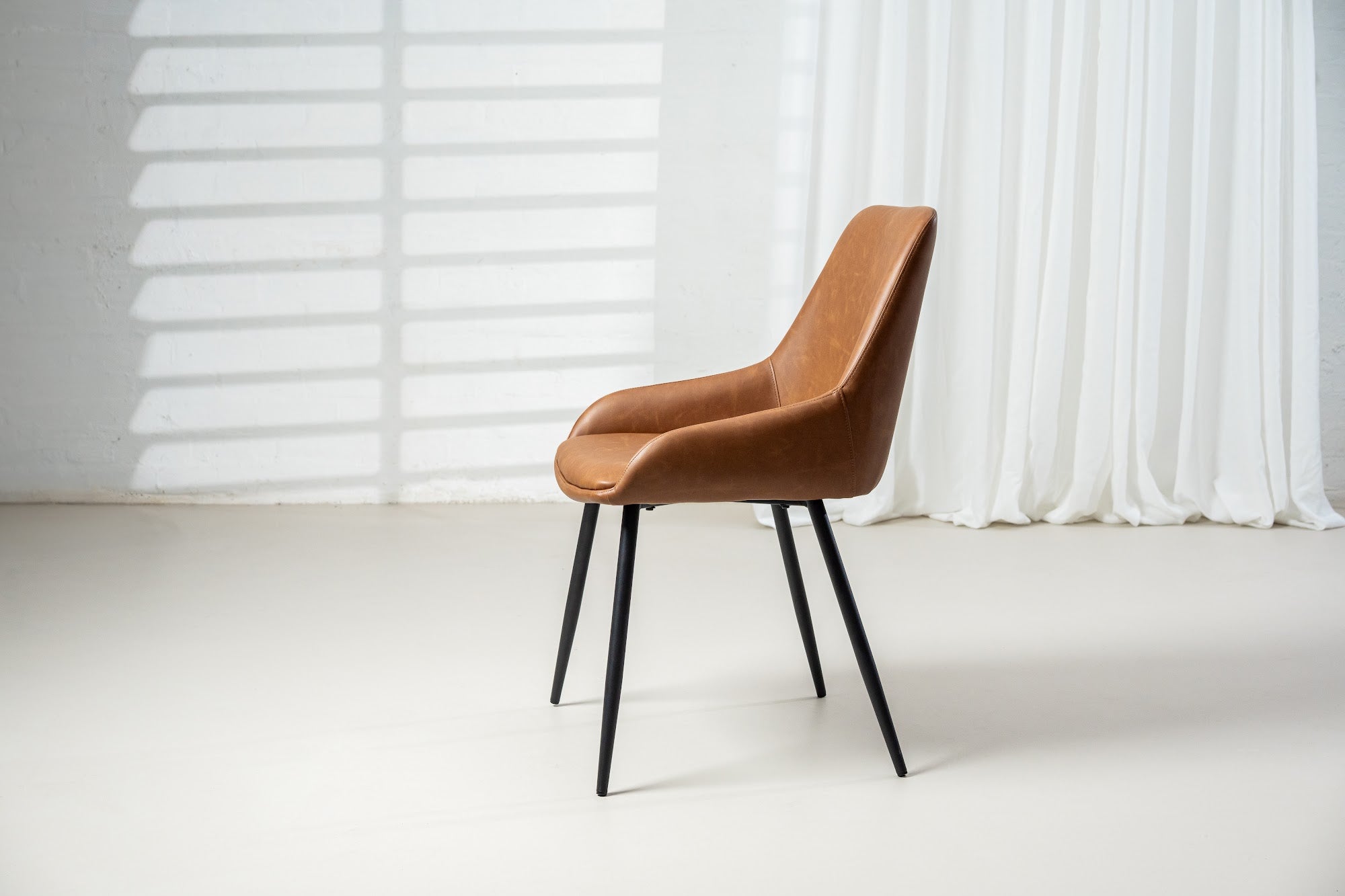 Costa Dining Chair Cognac (Set of 2) - image 1