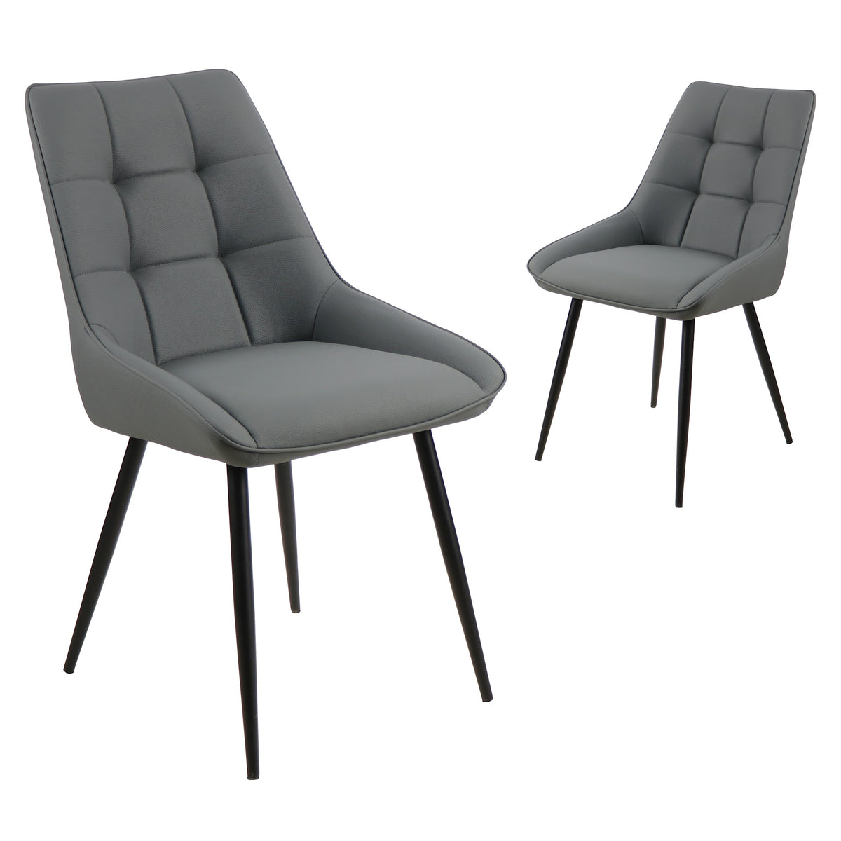Ruben Dining Chair Charcoal (Set of 2) - image 13